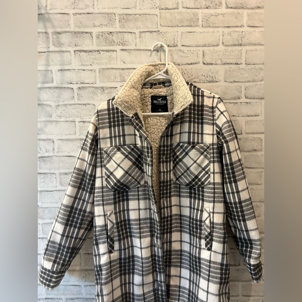 Oversized Fluffy Sherpa Shacket